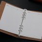 A5 Leather Cover Vintage Retro Journal Notebook Lined Paper Diary Buckle