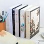 A5 Hard Cover Vintage Journal Notebook Lined Paper Diary Planner with Lock