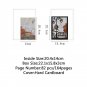 A5 Hard Cover Vintage Journal Notebook Lined Paper Diary Planner with Lock