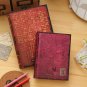 A5 Retro Hard Cardboard Cover Notebook Vintage Journals Writing Lined Diaries