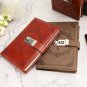 Elegant Business Office Retro Notebook Journals Vintage Locked Diaries Planner