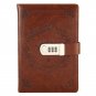 Elegant Business Office Retro Notebook Journals Vintage Locked Diaries Planner