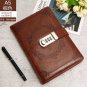 Elegant Business Office Retro Notebook Journals Vintage Locked Diaries Planner
