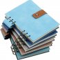 A5 Vintage Retro Leather Cover Journal Notebook Lined Paper Diary Planner