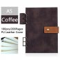 A5 Vintage Retro Leather Cover Journal Notebook Lined Paper Diary Planner