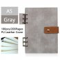 A5 Vintage Retro Leather Cover Journal Notebook Lined Paper Diary Planner