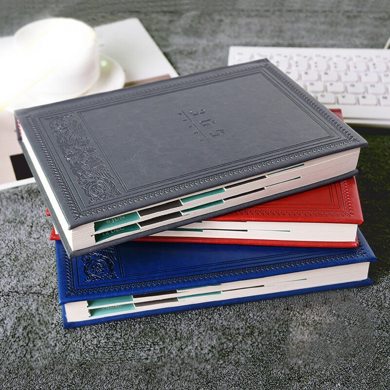 365 Diary Business Office School Notebook Journals Vintage Writing Planner
