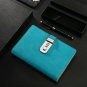 A6 PU Leather Cover Journal Notebook with Lock Lined Paper Diary Planner