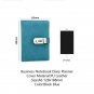 A6 PU Leather Cover Journal Notebook with Lock Lined Paper Diary Planner