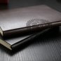Black Faux Leather Cover Retro Journals Busiess Notebook Diaries A5 6.3"x4.5"