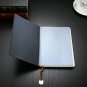 Black Faux Leather Cover Retro Journals Busiess Notebook Diaries A5 6.3"x4.5"