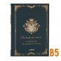 B5 BIG Retro Cover Notebook Journals Illustrated Page Diaries Blank Book Answer