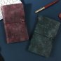 Premium Leather Cover Vintage Travel Journals Retro Three-Piece Notebook Pen