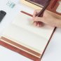 Premium Leather Cover Vintage Travel Journals Retro Three-Piece Notebook Pen