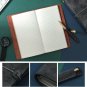 Premium Leather Cover Vintage Travel Journals Retro Three-Piece Notebook Pen