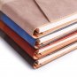 Contrast Color PU Cover Personal Notebook Magnet Button Blank Daries Journals A5
