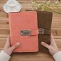 A5 Journals Office School Notebook With Lock Vintage Writing Book Diary Planner