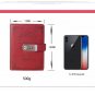 "The Secret Garden" Retro PU Cover Thicker Lock Journals Pass-code Notebook