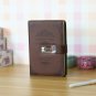 "The Secret Garden" Retro PU Cover Thicker Lock Journals Pass-code Notebook