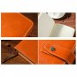 PU Leather Cover Vintage Journal Notebook Lined Paper Diary Planner with Buckle