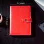 PU Leather Cover Vintage Journal Notebook Lined Paper Diary Planner with Buckle