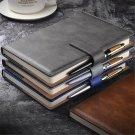 A5 PU Leather Cover Business Vintage Journal Notebook Lined Paper Diary Planner