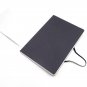 Black Kraft Paper Cover Sketchbook for Artist, No Line A5 Sketch Book on the go
