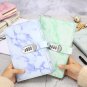 Faux Leather Marble - Look Journal Diary with Combination Lock for Boys or Girls