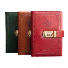 A5 Vintage Notebook Personal Diary Journals With Lock Writing Password Journal