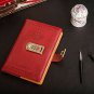 A5 Vintage Notebook Personal Diary Journals With Lock Writing Password Journal