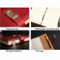A5 Vintage Notebook Personal Diary Journals With Lock Writing Password Journal