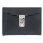 B6 Leather Journal With Password Combination Lock Diary Paper Notebook Gifts