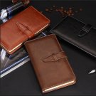 Pull Up Leather Business Notebook Ruled Diary Pocket Journal 200 pages - Coffee