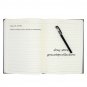 Big B5 Vintage Paper Notebook Hardcover, Retro Frame Classic Journal, 256 Pages
