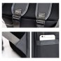 Mens College School Backpack 13 inch Laptop Canvas Shoulder Bag Bookbag Daypack