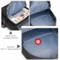 Mens College School Backpack 13 inch Laptop Canvas Shoulder Bag Bookbag Daypack