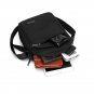 Mens Portable Canvas Shoulder Bag Handbag Purse Crossbody Organizer Multi Pocket