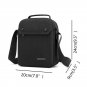 Mens Portable Canvas Shoulder Bag Handbag Purse Crossbody Organizer Multi Pocket