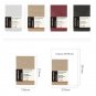 2pcs A5 Portable Watercolor Paper Pad Elastic Band Top Bound Blank Journal to go