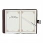 Vintage Leather Diary Journal with Combination Password Lock A5 Private Notebook