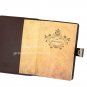 Vintage Leather Diary Journal with Combination Password Lock A5 Private Notebook