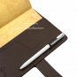Vintage Leather Diary Journal with Combination Password Lock A5 Private Notebook