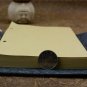 A5 Retro Journal with Lock and Key, Vintage Kraft Paper Leather Notebook, Gray