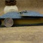 A5 Retro Journal with Lock and Key, Vintage Kraft Paper Leather Notebook, Gray