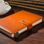 Brown PU Leather Lined Paper Diary Journal Business Notebook for man and women