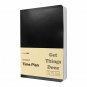A5 Black Productive Time Planner Notebook to Do Journal for Student Teacher Work