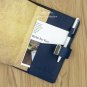 Blue Vintage Secret Journal Diary with Lock A5 Retro Leather Lined Page Notebook