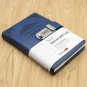 Blue Vintage Secret Journal Diary with Lock A5 Retro Leather Lined Page Notebook
