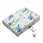 Colorful Garden Fruit Theme Journal with Lock with Real Keys for Boys and Girls