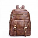 Vintage Womens Leather Backpack College School Shoulder Satchel Girls Travel Bag
